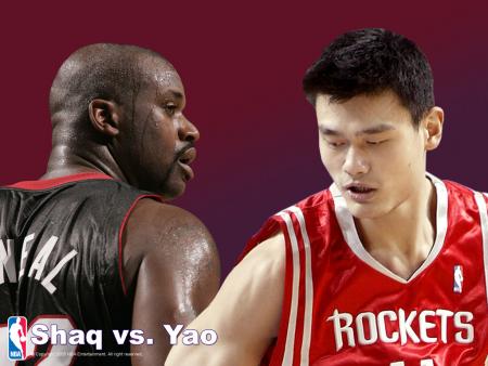 shaq vs yao